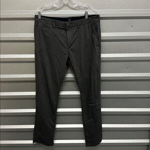 J.Crew Mens Tech Pant Gray Size 34 x 30 Office Preppy Academia Stretch Chino